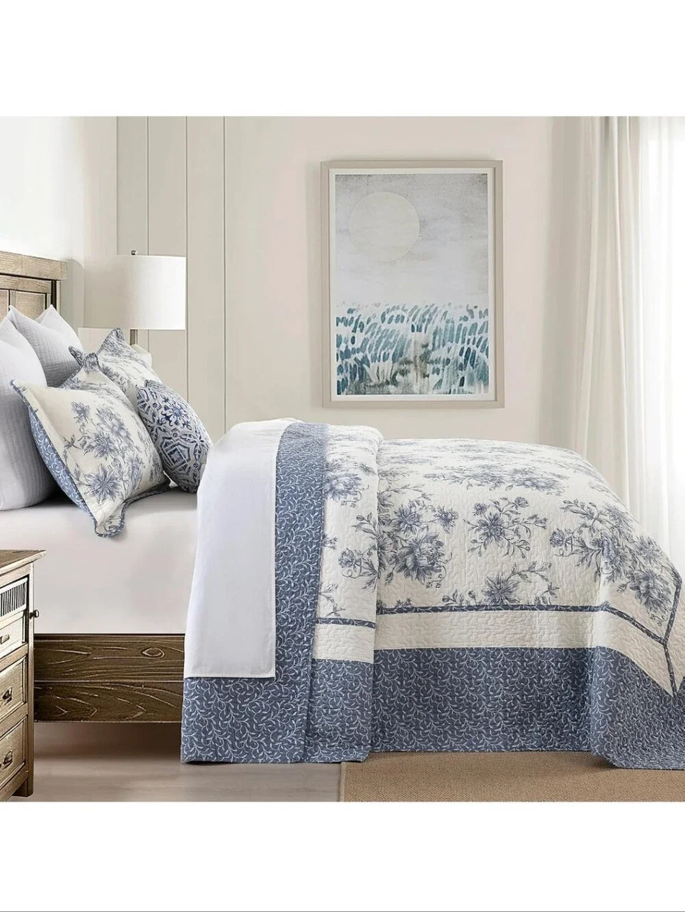 Botanical Oversized King Bedspreads 128